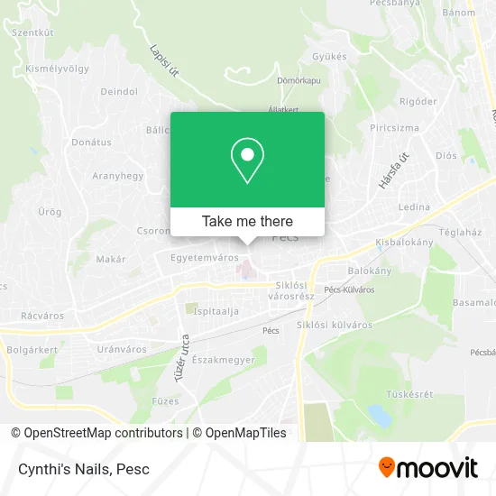 Cynthi's Nails map