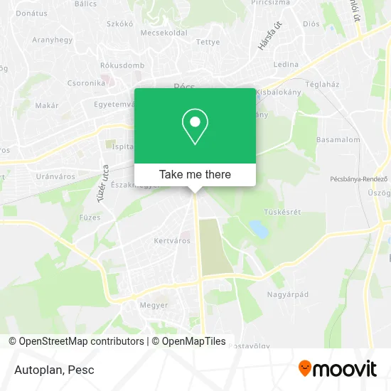 Autoplan map
