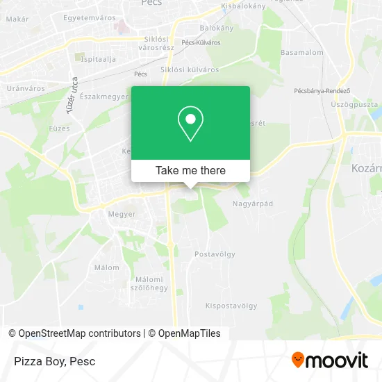 Pizza Boy map