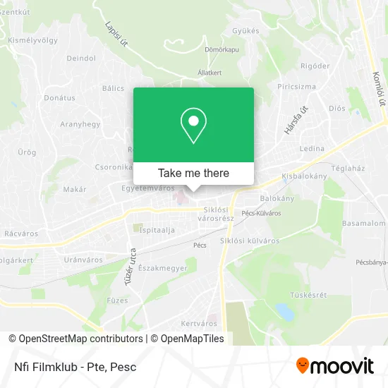 Nfi Filmklub - Pte map