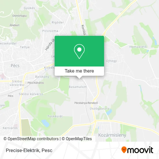 Precise-Elektrik map