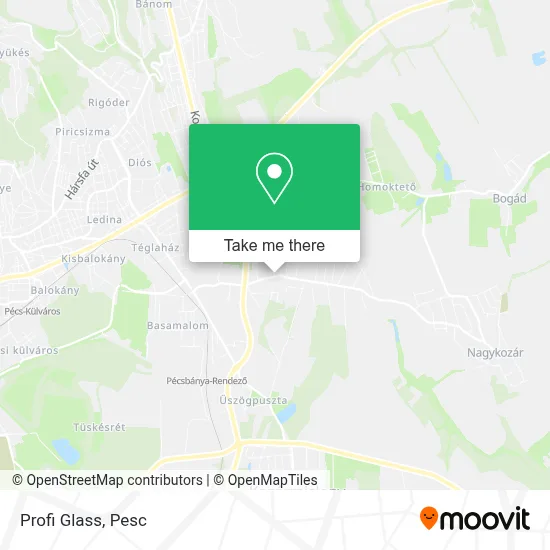 Profi Glass map