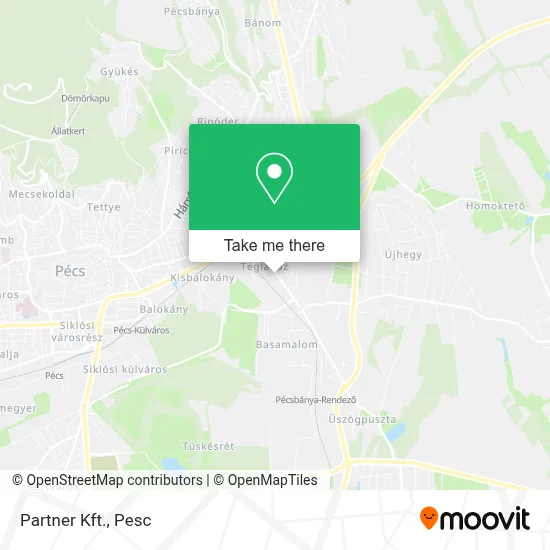 Partner Kft. map