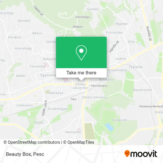 Beauty Box map