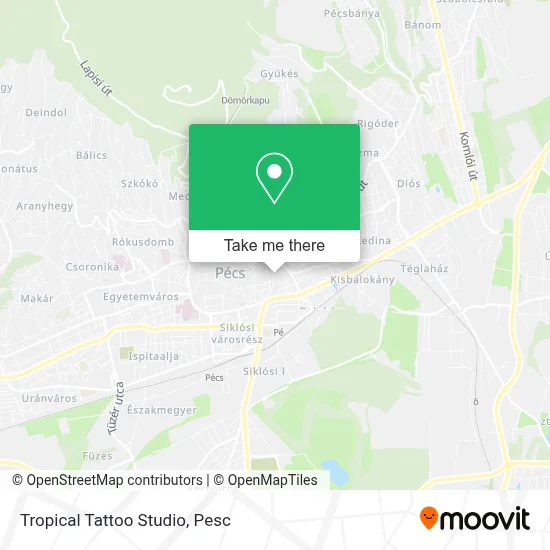 Tropical Tattoo Studio map