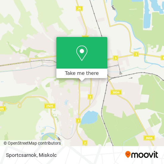 Sportcsarnok map