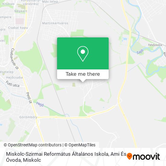 Miskolc-Szirmai Református Általános Iskola, Ami És Óvoda map