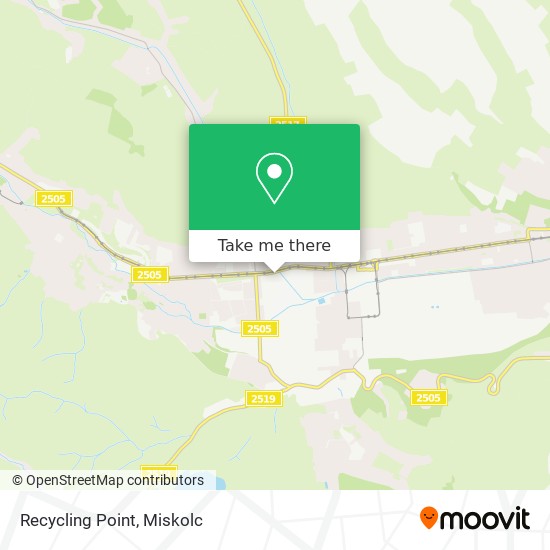 Recycling Point map