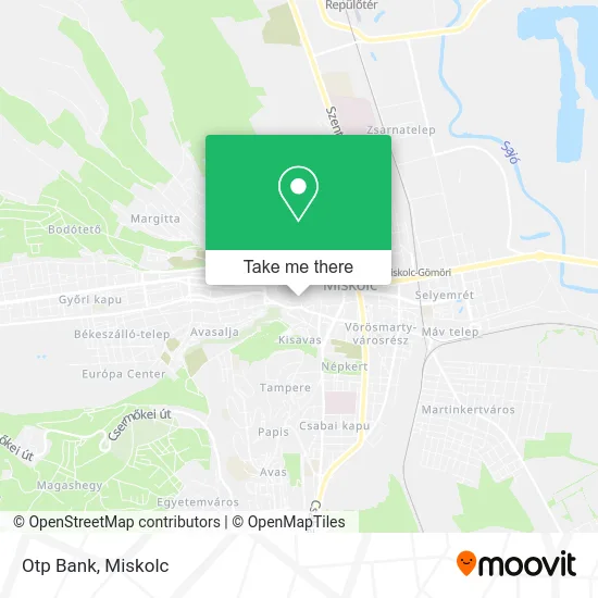 Otp Bank map