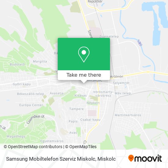Samsung Mobiltelefon Szerviz Miskolc map