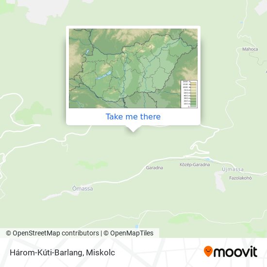 Három-Kúti-Barlang map