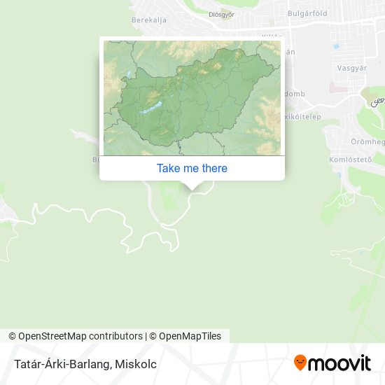 Tatár-Árki-Barlang map