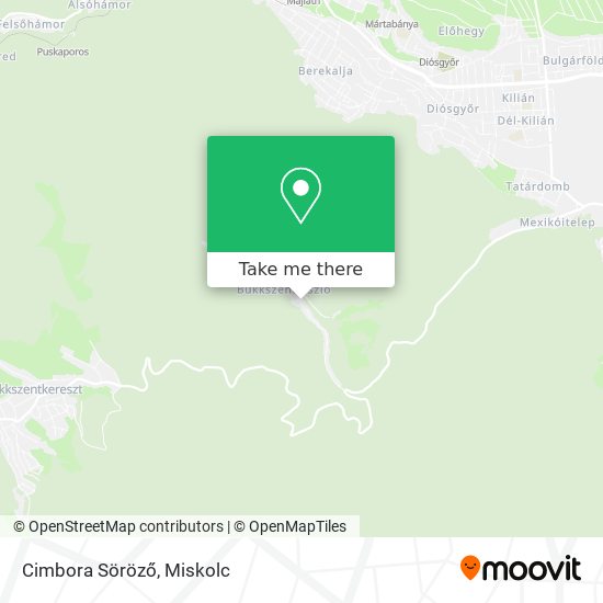 Cimbora Söröző map