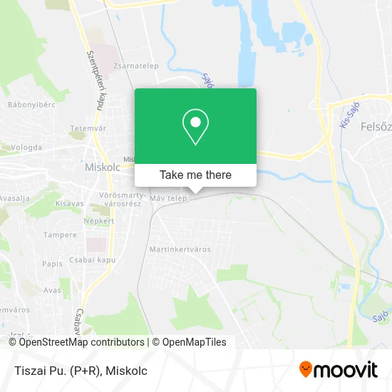 Tiszai Pu. (P+R) map