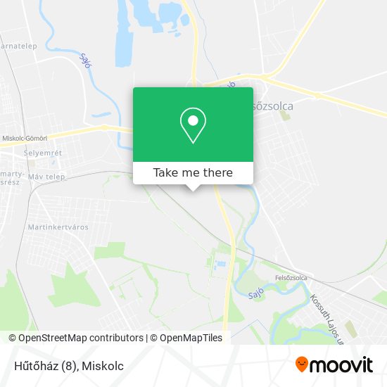 Hűtőház (8) map