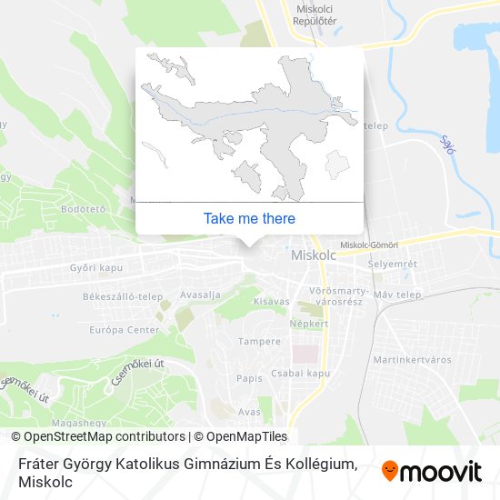 Fráter György Katolikus Gimnázium És Kollégium map
