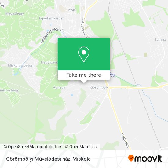Görömbölyi Művelődési ház map