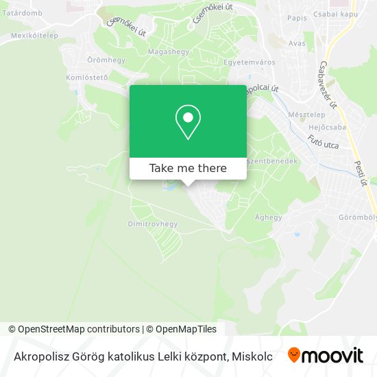 Akropolisz Görög katolikus Lelki központ map