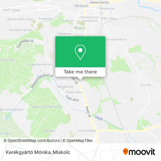 Kerékgyártó Mónika map