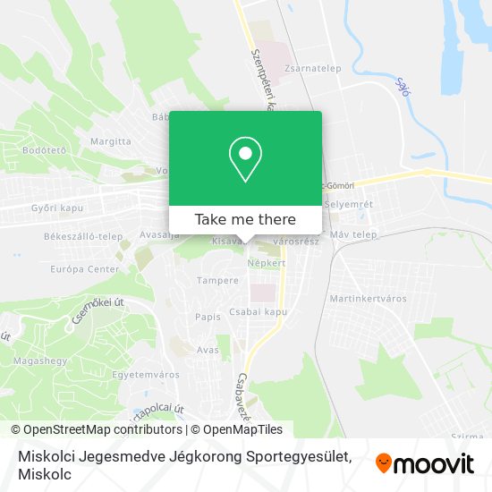 Miskolci Jegesmedve Jégkorong Sportegyesület map