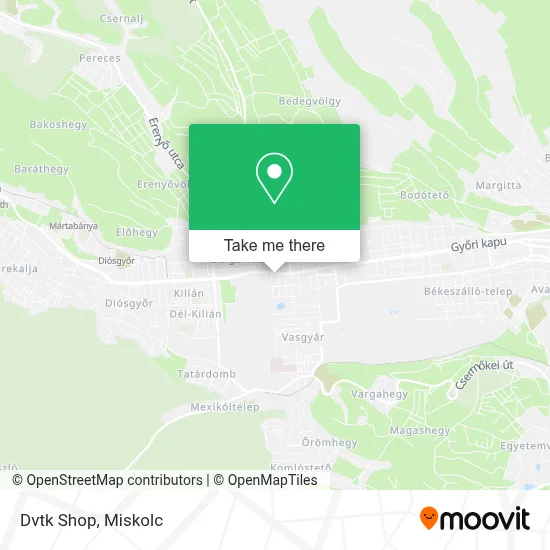 Dvtk Shop map