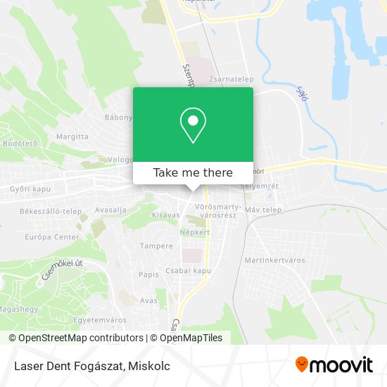 Laser Dent Fogászat map