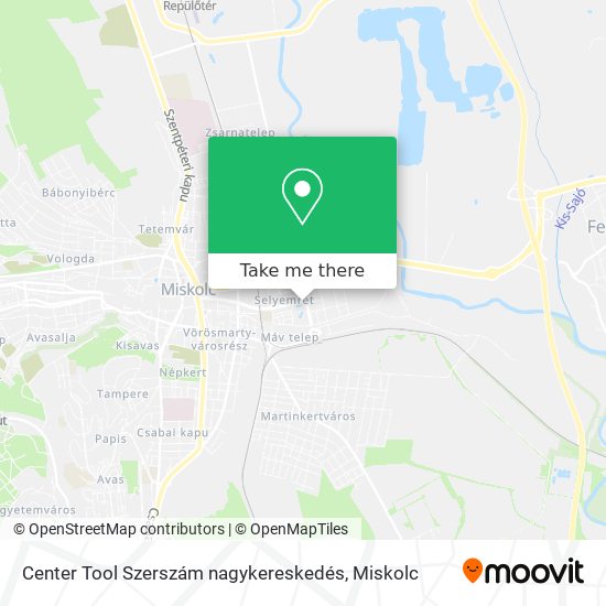 Center Tool Szerszám nagykereskedés map