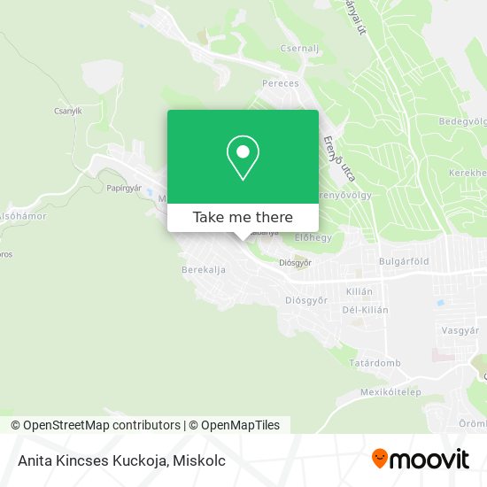 Anita Kincses Kuckoja map