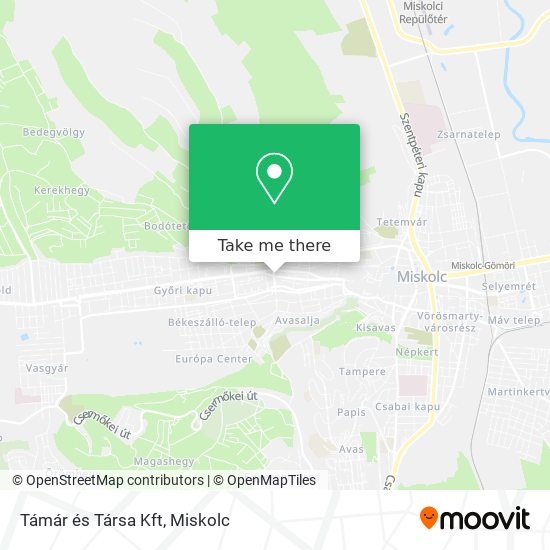 Támár és Társa Kft map