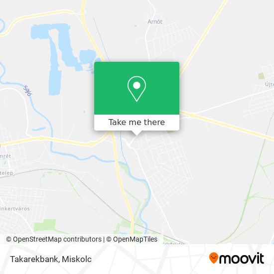 Takarekbank map