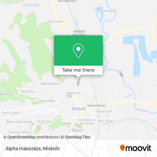 Alpha masszázs map