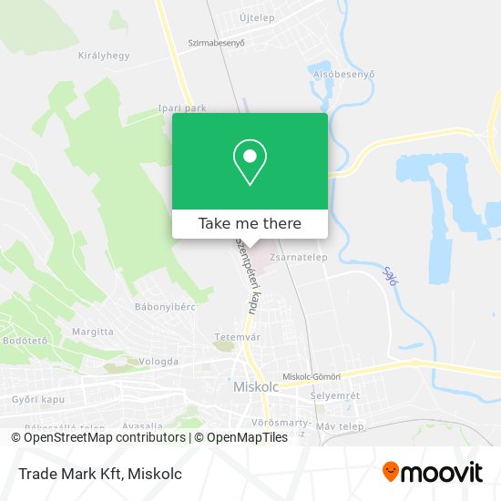 Trade Mark Kft map