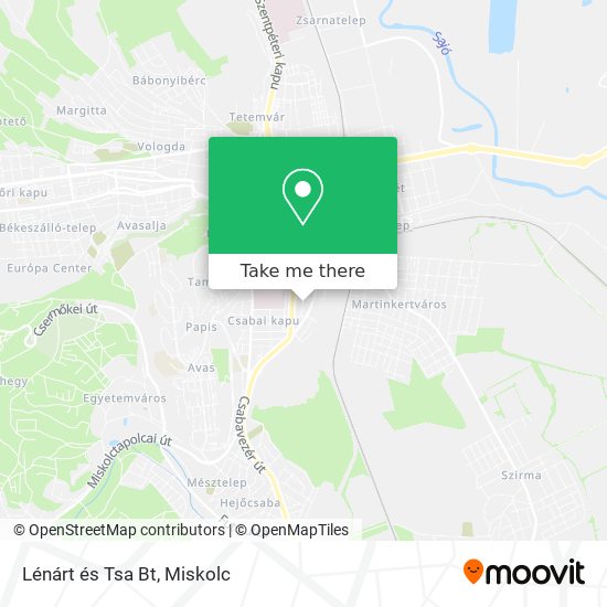Lénárt és Tsa Bt map
