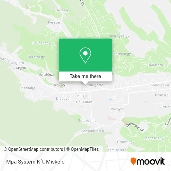 Mpa System Kft map