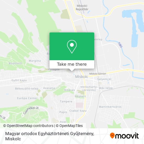 Magyar ortodox Egyháztörténeti Gyűjtemény map