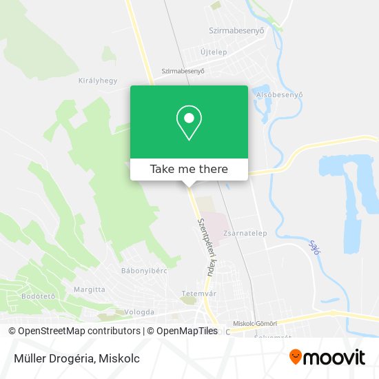 Müller Drogéria map