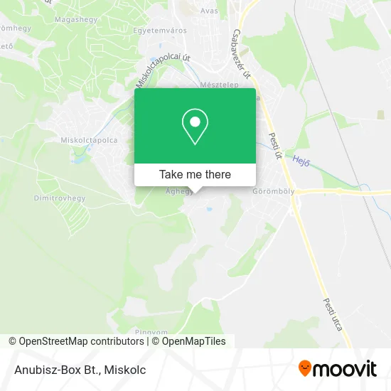 Anubisz-Box Bt. map
