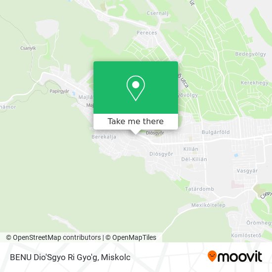 BENU Dio'Sgyo Ri Gyo'g map