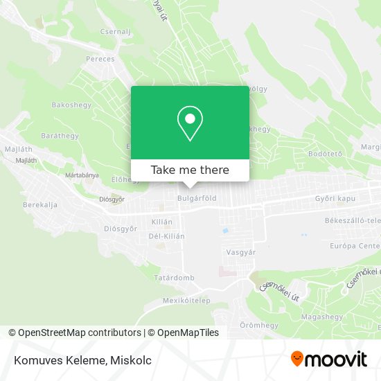 Komuves Keleme map