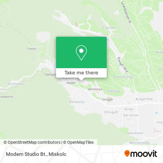Modem Studio Bt. map