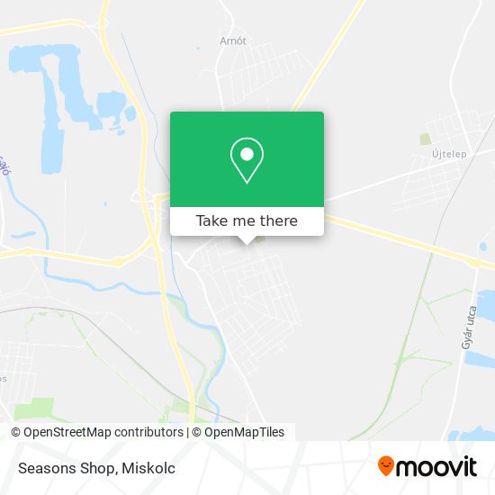 Seasons Shop map