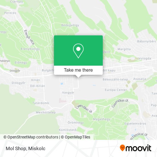 Mol Shop map