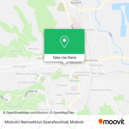 Miskolci Nemzetközi Operafesztivál map