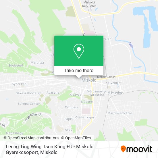 Leung Ting Wing Tsun Kung FU - Miskolci Gyerekcsoport map