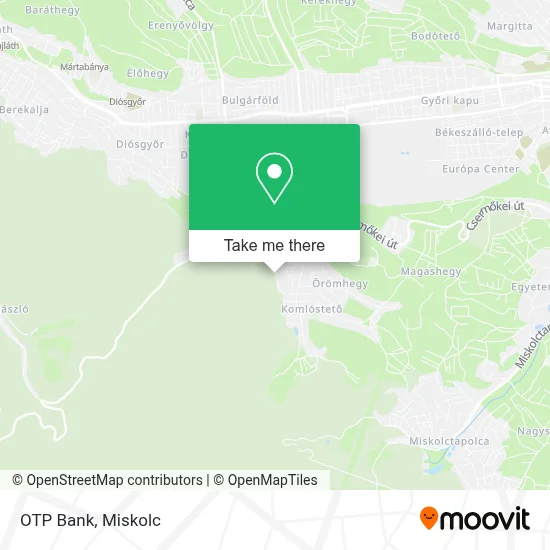 Otp Bank map