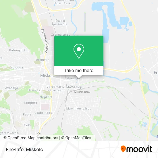 Fire-Info map