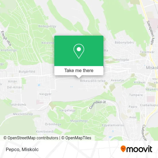 Pepco map