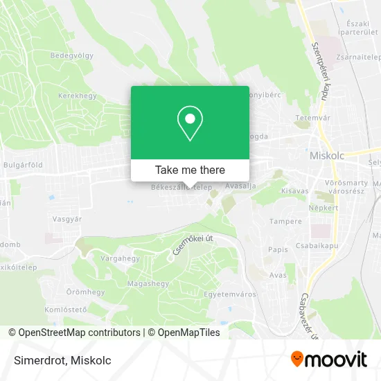 Simerdrot map