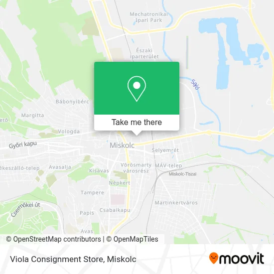 Viola Consignment Store map