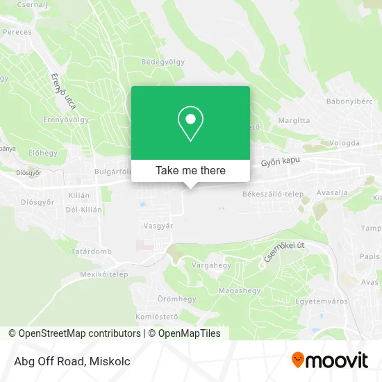 Abg Off Road map